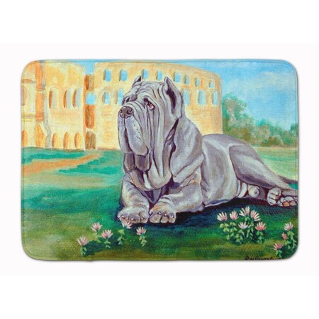 Carolines Treasures Neapolitan Mastiff Machine Washable Memory Foam Mat 7517RUG